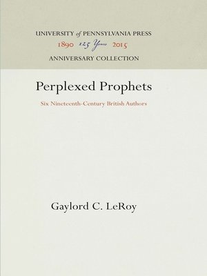 cover image of Perplexed Prophets